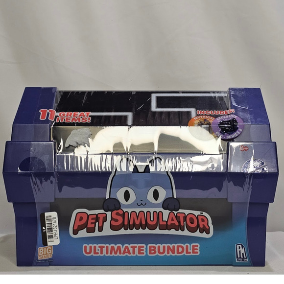 Pet Simulator Tech Treasure Chest Ultimate Bundle 12" Chest  Series 2 DLC NWT - Picture 1 of 10